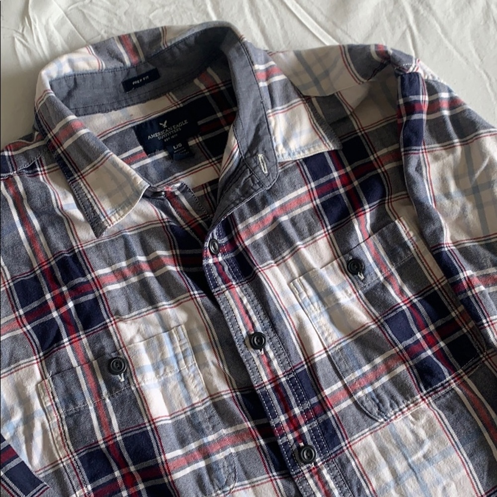 Vintage Flannel American Eagle Shirt